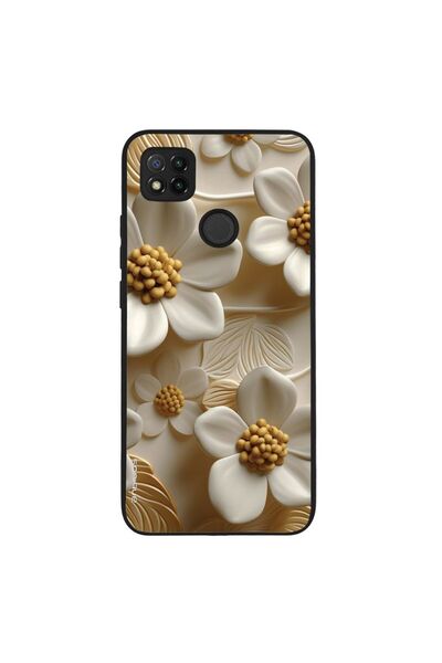 Sonique Θήκη 3D Flower Series για Xiaomi Redmi 9C / Redmi 10A Λευκό