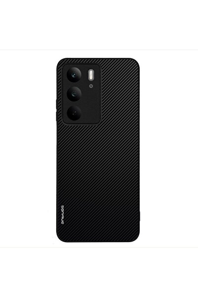 Sonique Θήκη Carbon Series για Realme Realme C75 4G Μαύρο