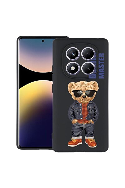 bestcase Husă pentru Xiaomi Redmi Note 15 Pro 5G cu Design Denim Master - Urs...
