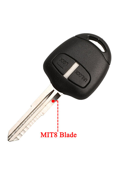 Choice 2BTN Left MIT8 jingyuqin 10pcs/lot Remote Key Shell Case 2 Buttons For...