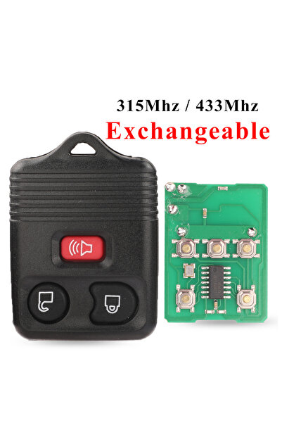 Choice4 مفتاح سيارة ذكي 3 أزرار (3BTN) من Jingyuqin بتردد 315 ميجاهرتز/433 مي...