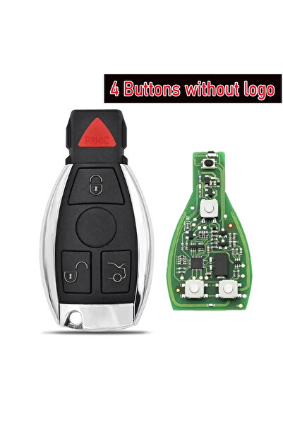 Choice1 مفتاح سيارة CGDI بـ 4 أزرار، 5 قطع، إصدار V1.2 لسيارات بنز FBS3 بتردد...