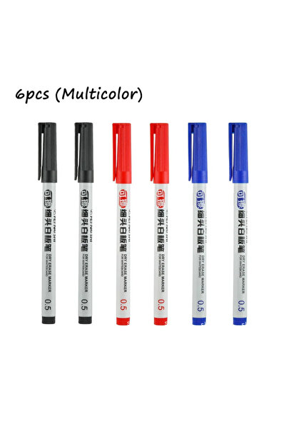 Choice1 6 mixed A 6/12 Pcs Whiteboard Marker Pens Blackboard Pens 3colors Era...