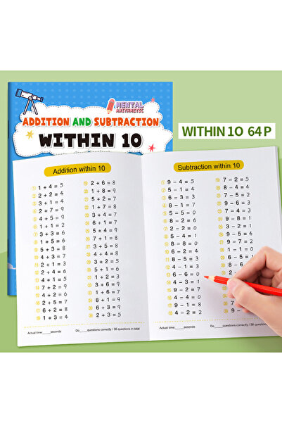 Choice3 Arithmetic within 10 1Book Child‘s Addition and Subtraction Arithmeti...