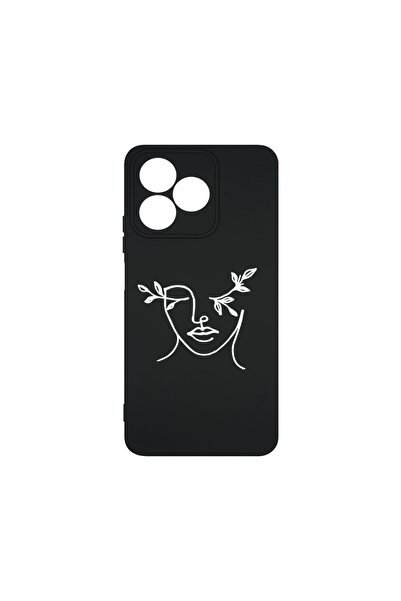 bestcase ¬Æ Husa Premium Silicon, Compatibila Cu Xiaomi Redmi 13, Woman Abstr...
