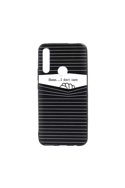 bestcase Θήκη σιλικόνης συμβατή με Xiaomi Redmi Note 8T, Δεν με νοιάζει, ανθε...