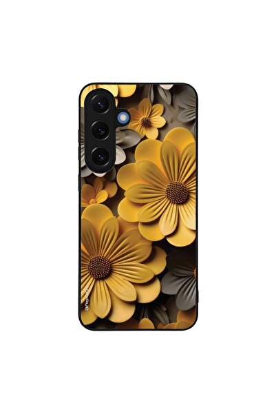 Sonique Θήκη 3D Flower Series για Samsung Galaxy S25 Plus Κίτρινο