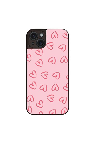 Sonique Θήκη Heart Series για Apple iPhone 15 Plus Ροζ