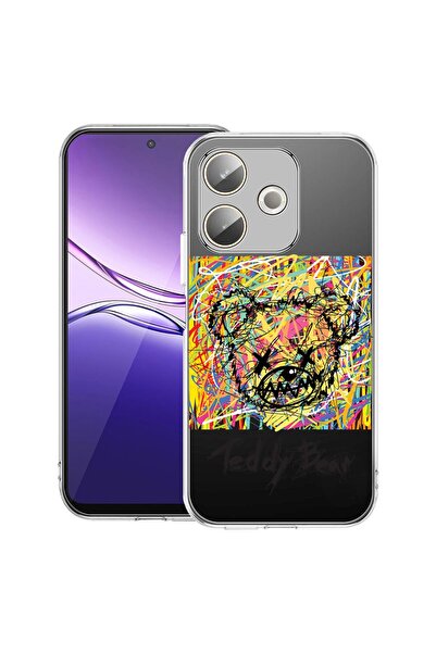bestcase ¬Æ Husa pentru Xiaomi Redmi 13x / Poco M6 4G cu Design Teddy Bear Ab...