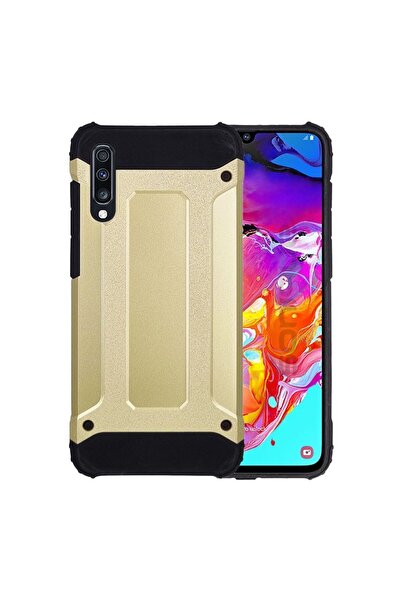 Sonique Θήκη Heavy Armor Samsung Galaxy A70/A70s Χρυσό