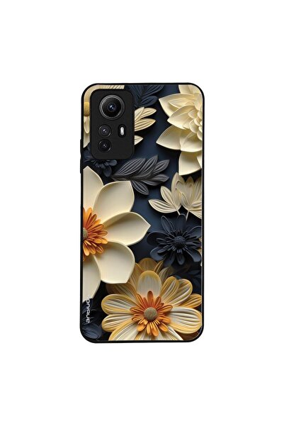 Sonique Θήκη 3D Flower Series για Xiaomi Redmi Note 12s Εκρού