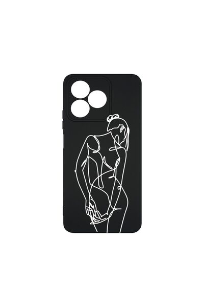 bestcase ¬Æ Husa Premium Silicon, Compatibila Cu Xiaomi Redmi 13, Woman, SLIM...