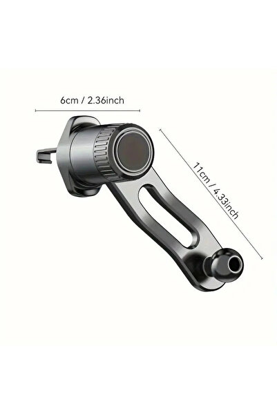 Choice Black Car phone Holder For 17mm Ball Head Air outlet Car accessories 3...