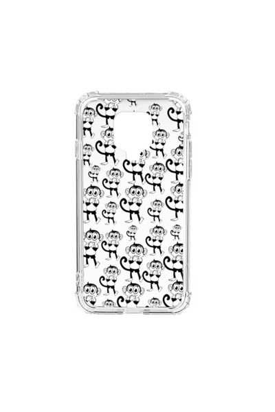 bestcase Husa Anti Shock Silicon Compatibila Cu Xiaomi Redmi Note 9S, Monkeys...
