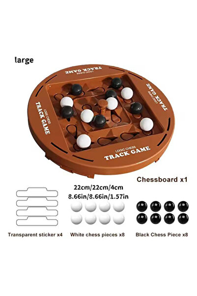 Choice light green 1set- Logic Chess Games Pair Battle Black and White Thinki...