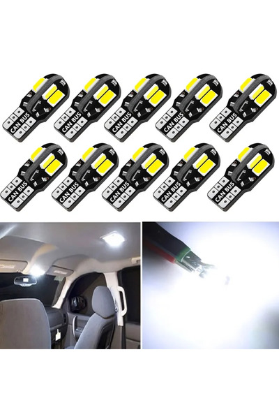 Choice13 white 10pcs 10/20X LED W5W Canbus T10 Car Interior Light for Land Ro...