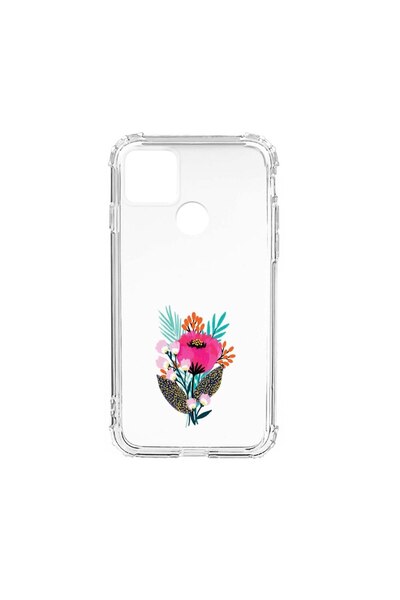 bestcase Husa Anti Shock Silicon Compatibila Cu Xiaomi Redmi 9C, Flowers, Mil...