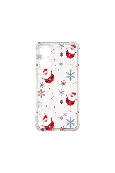 bestcase Противоударен калъф 1.5ММ, съвместим с Xiaomi Redmi 13C 4G, Коледен ...