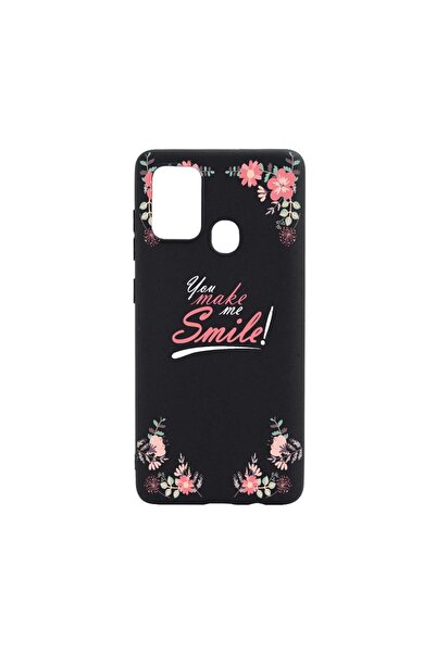 bestcase Silicone Case Compatible with Realme C12, Make Me Smile, wear-resist...