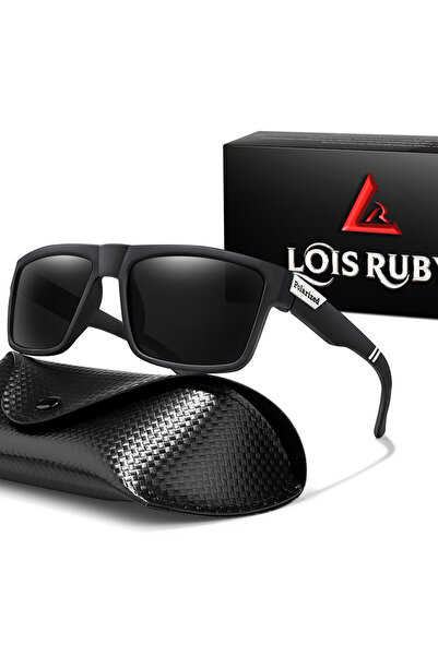 choice2 نظارات شمسية مربعة الشكل من LOISRUBY طراز AE29، مستقطبة ومقاومة للأشع...