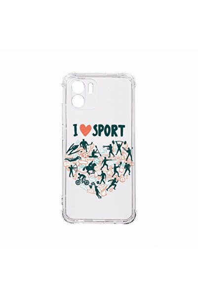 bestcase Husa BestCase¬Æ Anti Shock, Compatibila cu Xiaomi Redmi A1, I Love S...