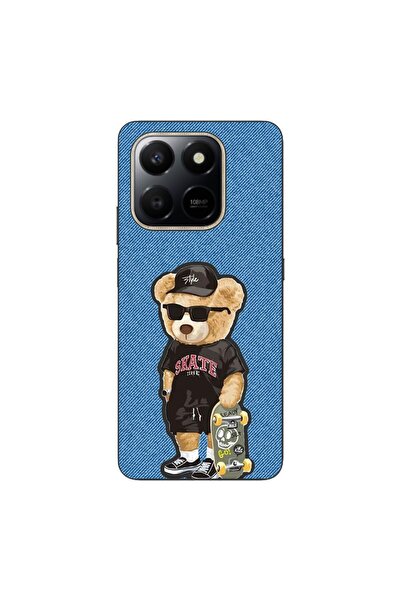 OEM Husa compatibila cu Honor X7d Silicon Gel Tpu Model Bear Skate Fashion