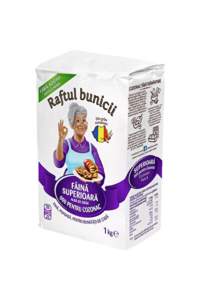 Raftul bunicii Faina de grau Pentru Cozonaci, 1 Kg
