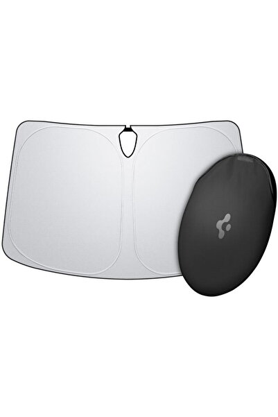Spigen Parasolar parbriz față Tesla, negru - Tesla Model S