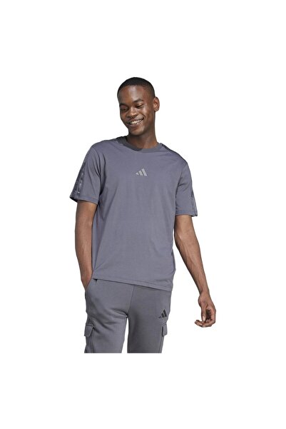 adidas Men's Short-Sleeve T-Shirt: Seasonal Allover Print Tee S