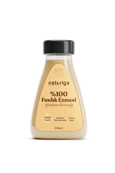 Naturiga Sıkılabilir %100 Fındık Ezmesi - 240gr