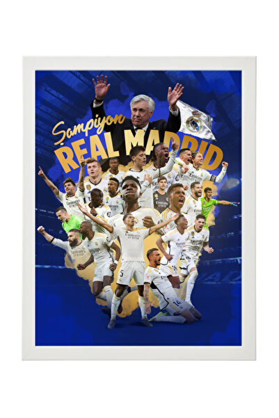 Boomah Accessories Real Madrid Champion of Champions League, UCL 2024, Soccer...