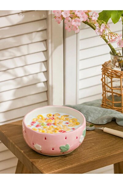 LC Waikiki Mixed Printed Ceramic Bowl 13 cm (S6)
