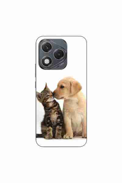 OEM Калъф, съвместим с Honor 400 Lite, силиконов гел TPU, с шарка  "Котенца, ...