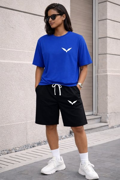 x-compass life THSORT SHORTS WING PRINTED
