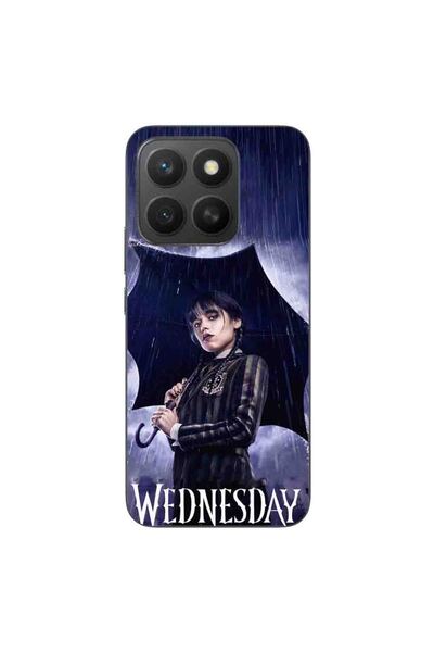 OEM Husa compatibila cu Honor X8c Silicon Gel Tpu Model Wednesday Umbrella