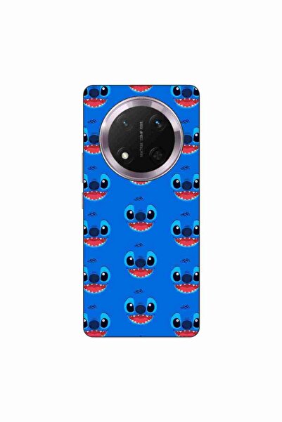 OEM Θήκη συμβατή με Honor Magic7 Lite από σιλικόνη gel TPU με σχέδιο ραφής κα...