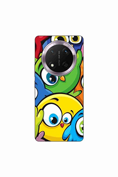 OEM Husa compatibila cu Honor Magic7 Lite Silicon Gel Tpu Model Bufnite Colorate