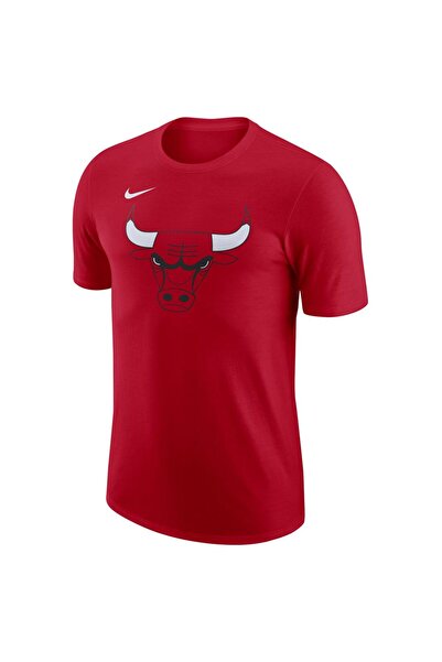 Nike Bărbați& # x27;s Tricou cu mânecă scurtă NBA Chicago Bulls cu logo esenț...