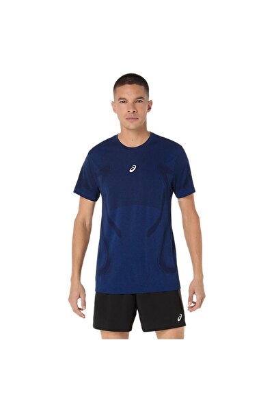 Asics Men's Short-Sleeve Road Seamless Tee S