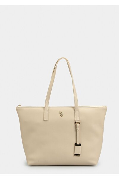 U.S. Polo Assn. Beige Women's Shoulder Bag