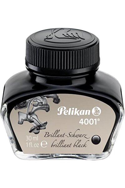 Pelikan حبر أسود لامع للقلم الحبر 30 مل 4001