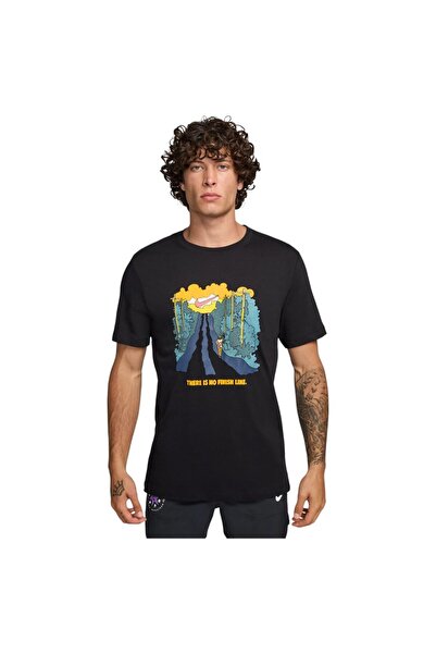 Nike Bărbați& # x27;s Tricou cu mânecă scurtă Run IYKYK L