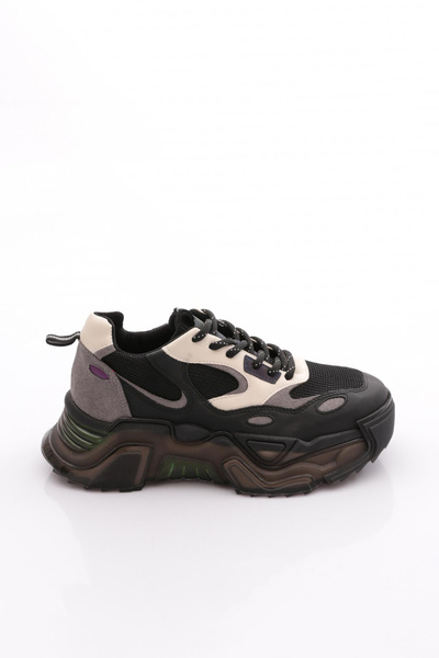 DGN 80157 Women's Lace-Up Thick Sole Sports Shoes