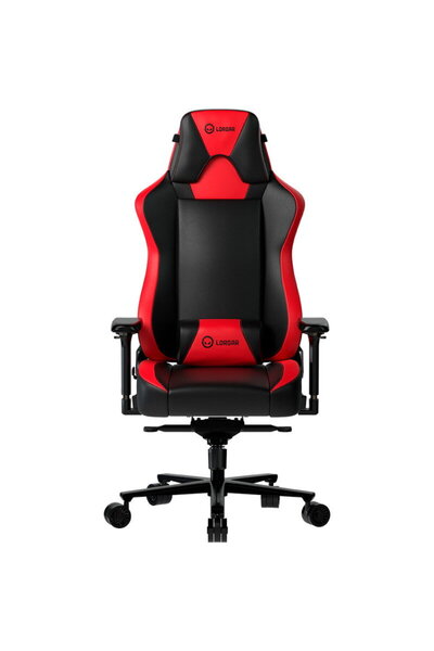 LORGAR Scaun gaming Base 311, Negru-Rosu
