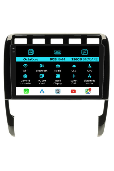 NavStore Dedicated Navigation Porsche Cayenne (2002-2010), 9Inch, 8Gb Ram, 25...