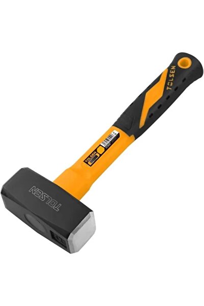 TOLSEN Stoning Hammer 2000g Heavy Duty Striking Tool for Masonry Stone Breaki...