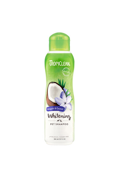 Tropiclean Whitening Shampoo Awapuhi & Καρύδα Σαμπουάν Σκύλου/Γάτας 355ml