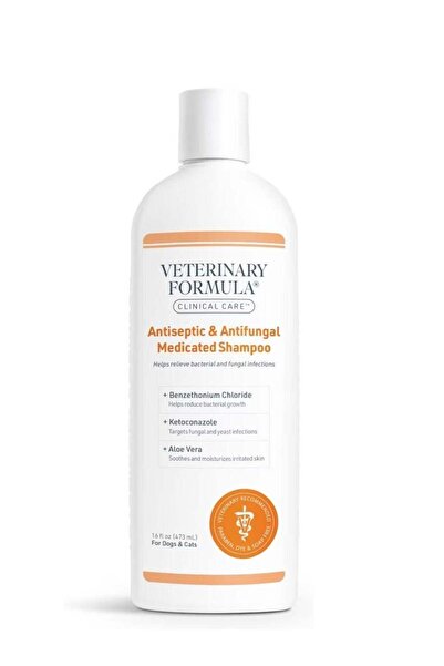 Veterinary Formula Clinical Care Antiseptic & Antifungal Shampoo (16 oz) - Me...