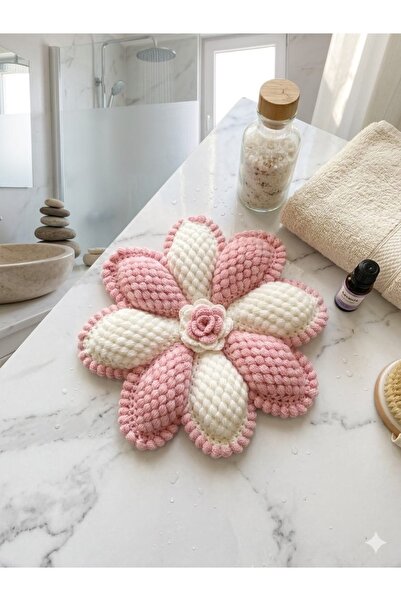 Store 🌸 El Emeği Çiçek Tasarımlı Banyo Lifi 🌸