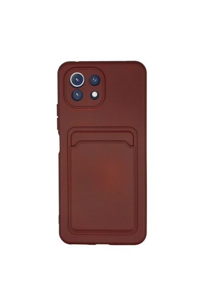 atastore2017 Mi 11 case with kelvin business card holder - burgundy